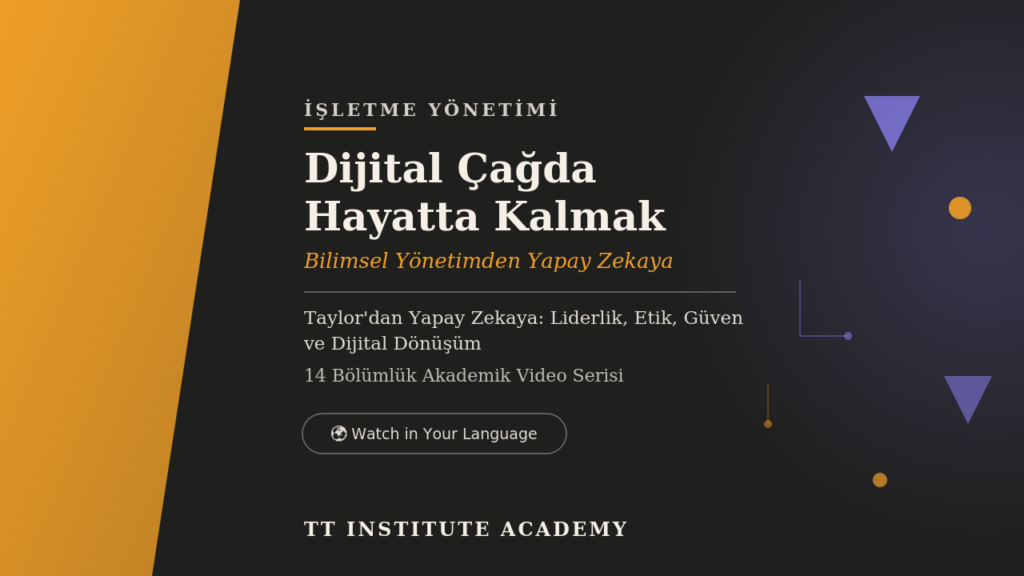 Dijital Çağda Hayatta Kalmak video serisi kapak görseli