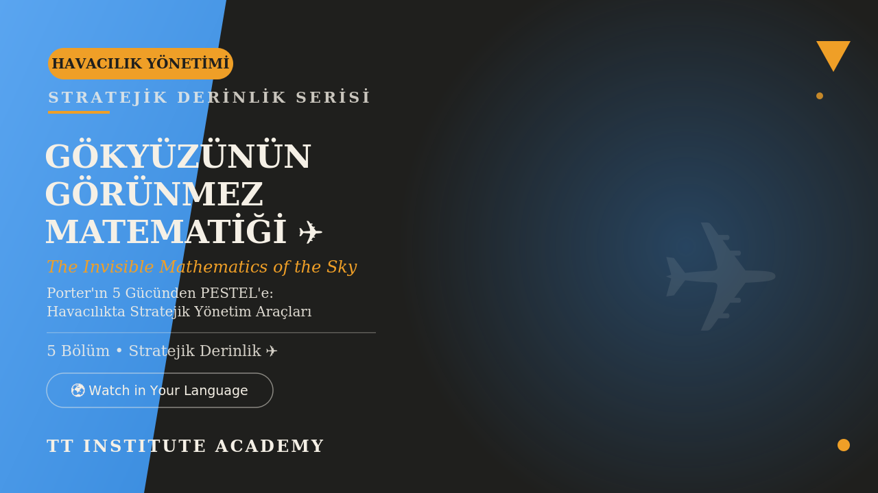Gökyüzünün Görünmez Matematiği: 5 Bölümde Havacılıkta Stratejik Yönetim